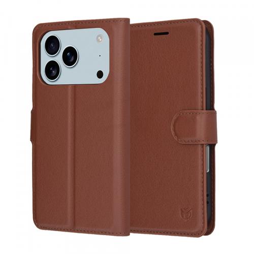 Husa Techsuit Leather Folio pentru Apple iPhone 17 Pro, Neagra Husa Techsuit Leather Folio pentru Apple iPhone 17 Pro, Neagra