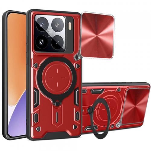 Husa pentru Xiaomi 15, Techsuit, CamGuard Pro (Rosu) Husa pentru Xiaomi 15, Techsuit, CamGuard Pro (Rosu)