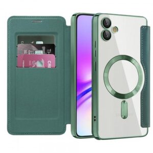 Husa MagSafe pentru Samsung Galaxy A05 A055 Techsuit SmartMag Book (Mov) Husa MagSafe pentru Samsung Galaxy A05 A055 Techsuit SmartMag Book (Mov)