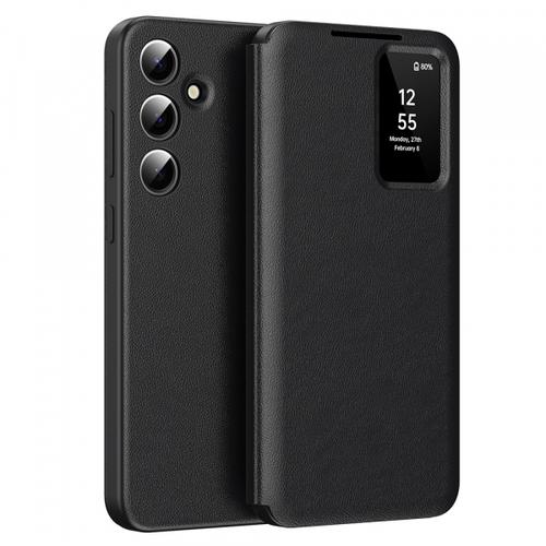 Husa pentru Samsung Galaxy S25 S931 Techsuit SmartView (Negru) Husa pentru Samsung Galaxy S25 S931 Techsuit SmartView (Negru)
