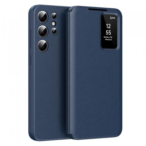 Husa pentru Samsung Galaxy S22 Ultra 5G S908, Techsuit, SmartView (Rosu) Husa pentru Samsung Galaxy S22 Ultra 5G S908, Techsuit, SmartView (Rosu)