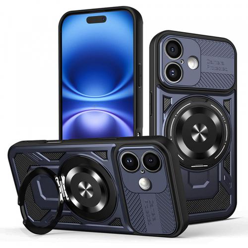 Husa pentru Apple iPhone 16, Techsuit RuggedCam (Albastru/Negru) Husa pentru Apple iPhone 16, Techsuit RuggedCam (Albastru/Negru)