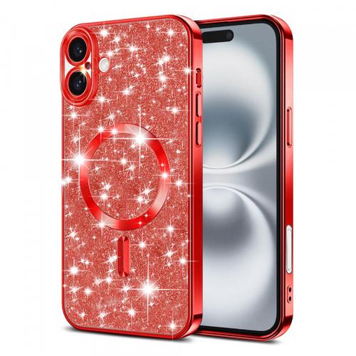 Husa MagSafe pentru Apple iPhone 16 Plus Techsuit Luxury Glitter (Negru) Husa MagSafe pentru Apple iPhone 16 Plus Techsuit Luxury Glitter (Negru)