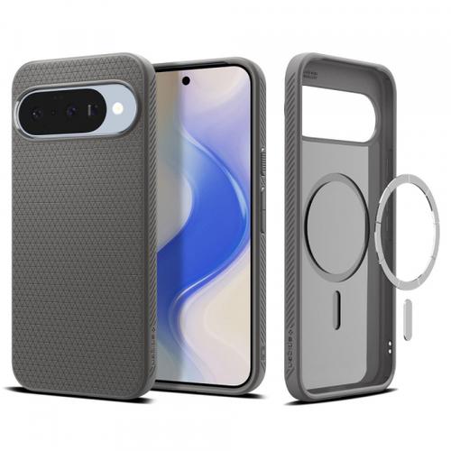Husa Spigen Liquid Air MagSafe pentru Google Pixel 10 Pro / 10, Neagra Husa Spigen Liquid Air MagSafe pentru Google Pixel 10 Pro / 10, Neagra