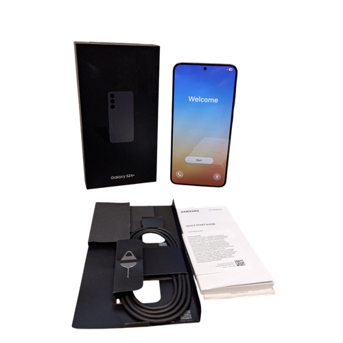Telefon Mobil Samsung Galaxy S24+, Procesor Exynos 2400 Deca-Core, Dynamic AMOLED 2X 6.7, 12GB RAM, 256GB Flash, Camera Tripla 12 + 50 + 10 MP, Wi-Fi, 5G, Dual SIM, Android (Negru) Telefon Mobil Samsung Galaxy S24+, Procesor Exynos 2400 Deca-Core, Dynamic AMOLED 2X 6.7, 12GB RAM, 256GB Flash, Camera Tripla 12 + 50 + 10 MP, Wi-Fi, 5G, Dual SIM, Android (Negru)