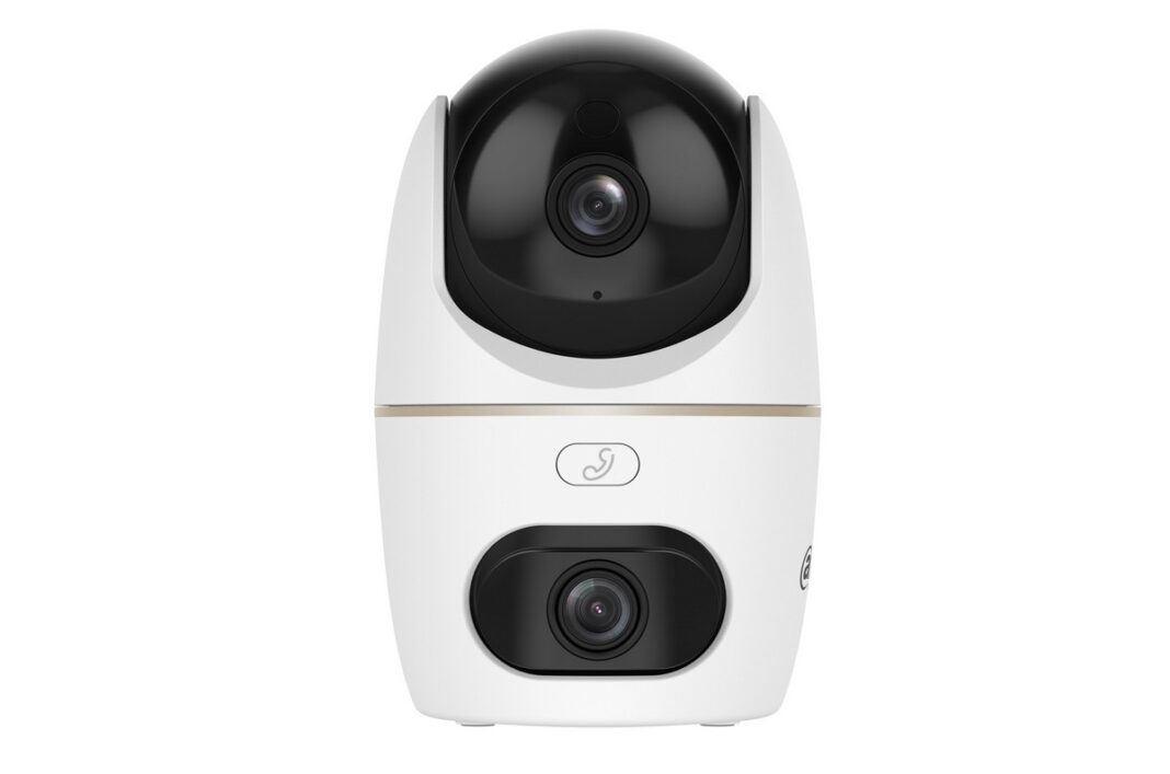 Camera wireless Dahua H5D-5F Hero Dual, 2 lentile 5MP+5MP, IR si LED alb, Alarma, Audio bidirectional, Wi-Fi 6, IPC-H5D-5F