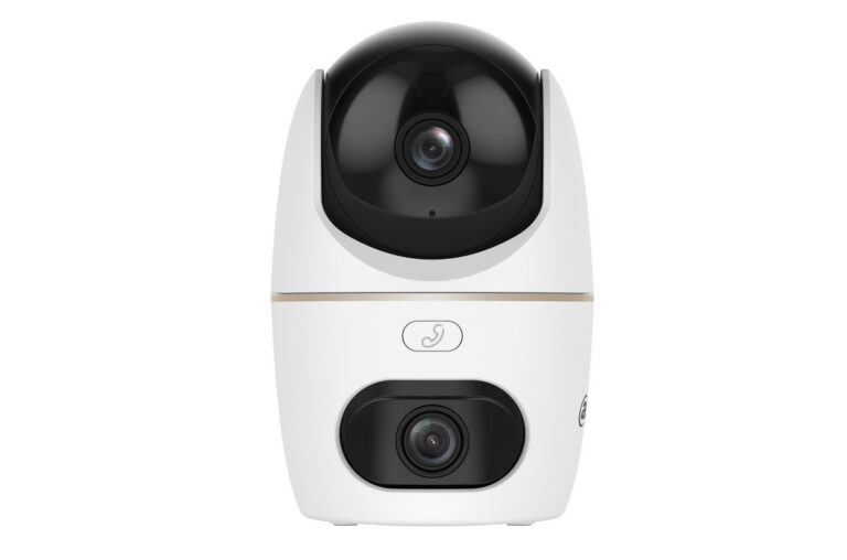 Camera wireless Dahua H5D-5F Hero Dual, 2 lentile 5MP+5MP, IR si LED alb, Alarma, Audio bidirectional, Wi-Fi 6, IPC-H5D-5F