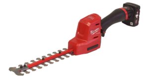 Trimmer pentru gard viu M12 FUEL Milwaukee, lama de 20cm, cu acumulator si incarcator inclus, 4933479676 Trimmer pentru gard viu M12 FUEL Milwaukee, lama de 20cm, cu acumulator si incarcator inclus, 4933479676
