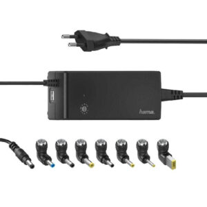 Incarcator universal laptop Hama 200004, 12-22V/90W Incarcator universal laptop Hama 200004, 12-22V/90W