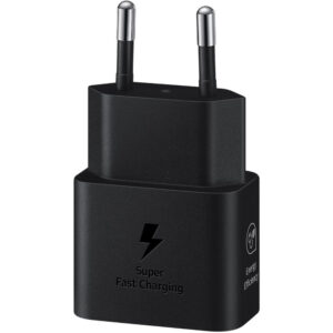Incarcator retea fara cablu Samsung, Type C, 25W, Super Fast Charging, Alb Incarcator retea fara cablu Samsung, Type C, 25W, Super Fast Charging, Alb