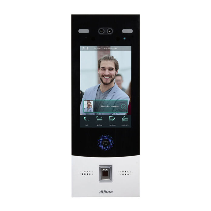 Videointerfon de exterior Dahua VTO7541G-S2, 2 MP, 8 inch, recunoastere faciala/amprenta/card, aparent/ingropat, 12 V Videointerfon de exterior Dahua VTO7541G-S2, 2 MP, 8 inch, recunoastere faciala/amprenta/card, aparent/ingropat, 12 V