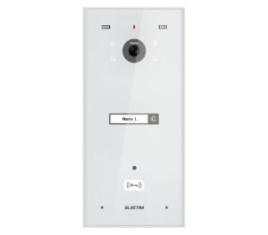 Post exterior videointerfon, 1 familie, alb, montaj ingropat, Electra VPH.01F03.ELWTL Post exterior videointerfon, 1 familie, alb, montaj ingropat, Electra VPH.01F03.ELWTL