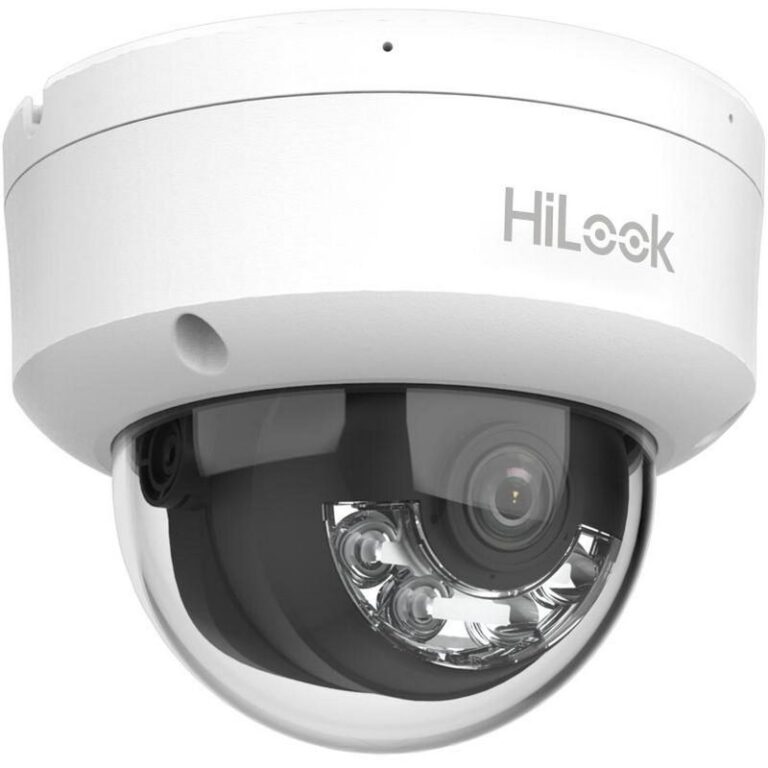 Camera supraveghere IP Hikvision IPC-D120HA-LUC, 2MP, 2.8mm, IR 20m, microfon, detectie umana, PoE, H.265+