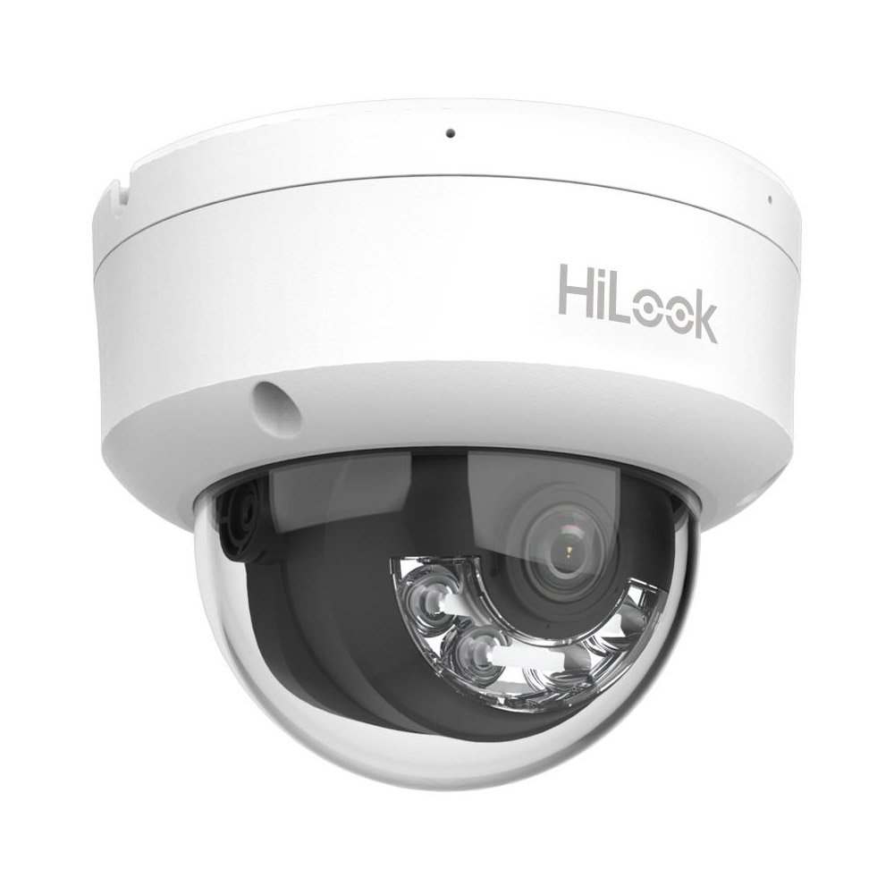 Camera supraveghere IP Dome cu iluminare duala Hikvision Hilook Smart Hybrid Light IPC-D180HA-LU, 8 MP, IR/lumina alba 30 m, 2.8 mm, microfon, PoE Camera supraveghere IP Dome cu iluminare duala Hikvision Hilook Smart Hybrid Light IPC-D180HA-LU, 8 MP, IR/lumina alba 30 m, 2.8 mm, microfon, PoE
