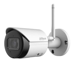 Camera Wi-Fi Dahua IPC-HFW1539DTK1-SAW-IL-0280B, 2MP, IR 30m, microfon, slot microSD, metal, IP67 Camera Wi-Fi Dahua IPC-HFW1539DTK1-SAW-IL-0280B, 2MP, IR 30m, microfon, slot microSD, metal, IP67