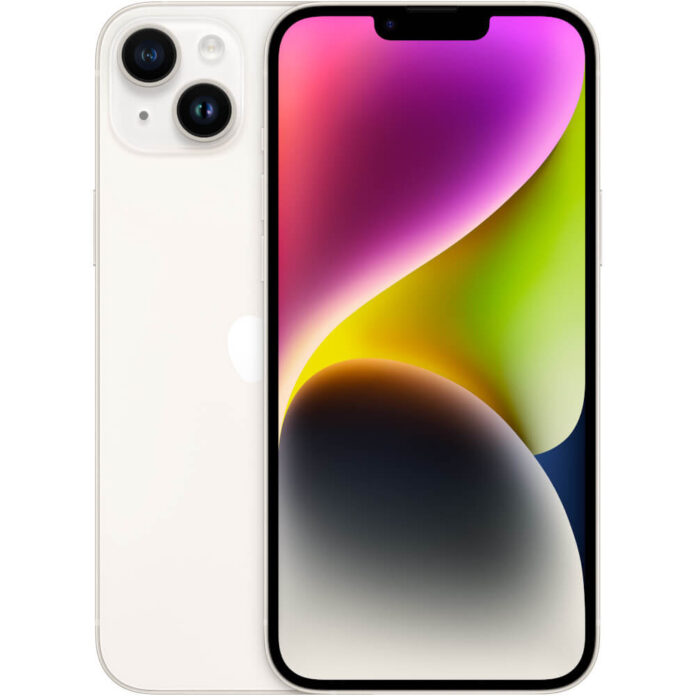 Telefon mobil Apple iPhone 14 Plus, 5G, 128GB, Starlight Telefon mobil Apple iPhone 14 Plus, 5G, 128GB, Starlight