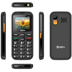 Telefon mobil iSEN S42 SENIOR Albastru, Display 2.0 , GSM, USB Type-C, Bluetooth, Camera, Lanterna, FM Radio fara cablu, Baterie 1800mAh, Buton SOS, Negru, Dual SIM Telefon mobil iSEN S42 SENIOR Albastru, Display 2.0 , GSM, USB Type-C, Bluetooth, Camera, Lanterna, FM Radio fara cablu, Baterie 1800mAh, Buton SOS, Negru, Dual SIM