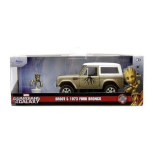 Jada Marvel Set Masinuta Metalica Ford Bronco Si Figurina Groot Jada Marvel Set Masinuta Metalica Ford Bronco Si Figurina Groot