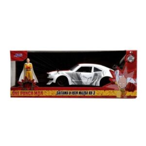Jada One Punch Man Set Masinuta Metalica Mazda Rx 3 Si Figurina Saitama Jada One Punch Man Set Masinuta Metalica Mazda Rx 3 Si Figurina Saitama