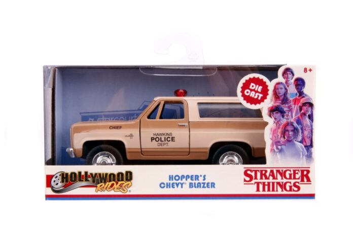 JADA STRANGER THINGS MASINUTA METALICA HOPPERS CHEVY K5 BLAZER SCARA 1 LA 32 JADA STRANGER THINGS MASINUTA METALICA HOPPERS CHEVY K5 BLAZER SCARA 1 LA 32