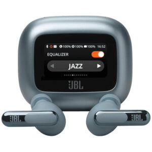 Casti In-Ear JBL Live Beam 3, True Wireless, Bluetooth 5.3, Hi-Res, Smart Case, True Adaptive NC, Autonomie 48H, Multi-point, IP55, Argintiu Casti In-Ear JBL Live Beam 3, True Wireless, Bluetooth 5.3, Hi-Res, Smart Case, True Adaptive NC, Autonomie 48H, Multi-point, IP55, Argintiu