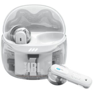 Casti In-Ear JBL Tune Flex 2, True Wireless, Bluetooth, ANC, Autonomie 48 ore, IP54, Spatial Sound, Multi-point, Alb/Transparent Casti In-Ear JBL Tune Flex 2, True Wireless, Bluetooth, ANC, Autonomie 48 ore, IP54, Spatial Sound, Multi-point, Alb/Transparent