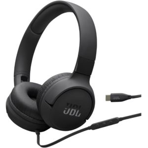 Casti On-ear, JBL Tune 520C, Microfon, USB-C, Negru Casti On-ear, JBL Tune 520C, Microfon, USB-C, Negru