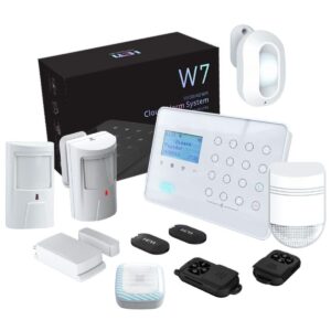 Kit alarma wireless antiefractie Heyi cu senzor de miscare, sirena exterior, sirena interior, suport 3G/4G, Wi-Fi, 32 zone, KIT-HEYI-W7-DSSS Kit alarma wireless antiefractie Heyi cu senzor de miscare, sirena exterior, sirena interior, suport 3G/4G, Wi-Fi, 32 zone, KIT-HEYI-W7-DSSS