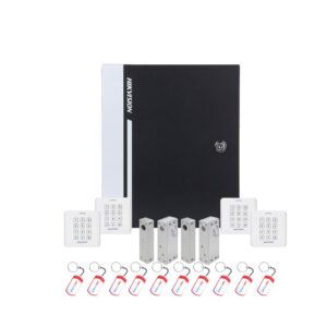 Sistem control acces Hikvision KIT-CA-2UBCCV2, cod, cartela, 13.56 KHz, doua usi bidirectionale Sistem control acces Hikvision KIT-CA-2UBCCV2, cod, cartela, 13.56 KHz, doua usi bidirectionale