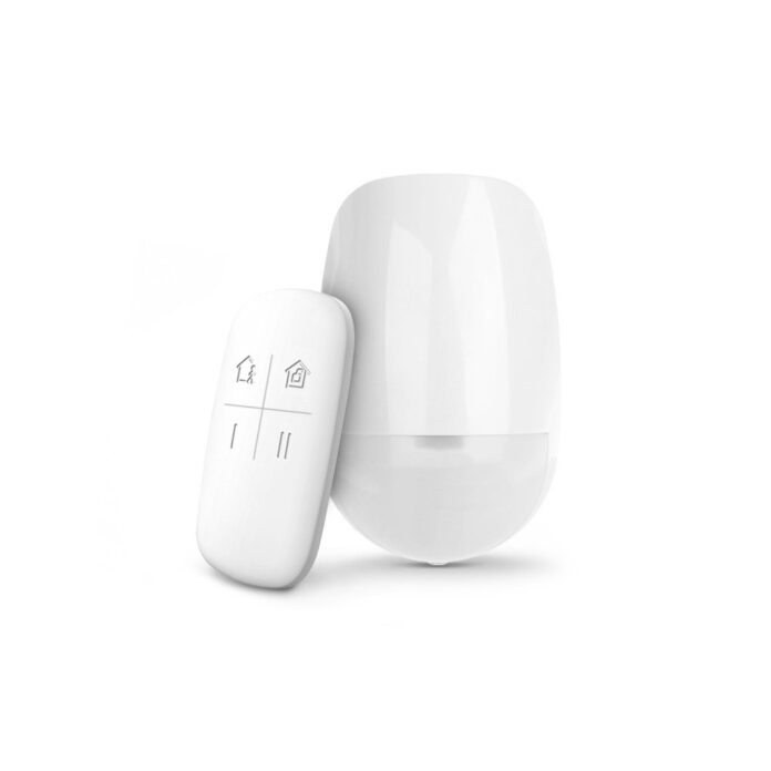 Kit detector de miscare PIR wireless si telecomanda cu 4 butoane Hikvision AX PRO, 15 m, 85 grade, pet immunity, creep zone, 868 MHz Kit detector de miscare PIR wireless si telecomanda cu 4 butoane Hikvision AX PRO, 15 m, 85 grade, pet immunity, creep zone, 868 MHz