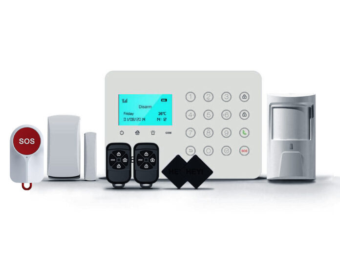 Kit sistem de alarma Wireless GSM, 2 zone, RFID si buton de panica, Heyi KIT-HEYI-H7-SOS Kit sistem de alarma Wireless GSM, 2 zone, RFID si buton de panica, Heyi KIT-HEYI-H7-SOS