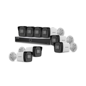 Sistem supraveghere IP exterior basic HikVision KIT-HIK-B8EXT4MP-30M-POE, 8 camere, 4 MP, 2.8 mm, IR 30 m, PoE Sistem supraveghere IP exterior basic HikVision KIT-HIK-B8EXT4MP-30M-POE, 8 camere, 4 MP, 2.8 mm, IR 30 m, PoE