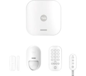 Kit sistem de alarma wireless, 868 MHz, 4 zone, control prin aplicatie Yale Home, ASSA ABLOY AL-SK1-1A-EU Kit sistem de alarma wireless, 868 MHz, 4 zone, control prin aplicatie Yale Home, ASSA ABLOY AL-SK1-1A-EU