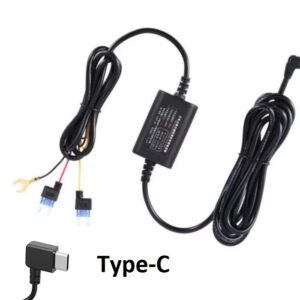 Kit USB Type C pentru alimentarea permanenta a camerei auto DVR la tabloul de sigurante Kit USB Type C pentru alimentarea permanenta a camerei auto DVR la tabloul de sigurante