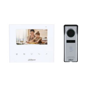 Kit videointerfon Dahua KTA04, 1.3 MP, 1 familie, auto IR, 4.3 inch, aparent Kit videointerfon Dahua KTA04, 1.3 MP, 1 familie, auto IR, 4.3 inch, aparent