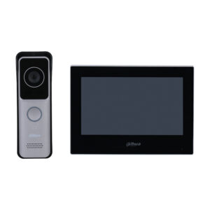 Kit videointerfon WiFi Dahua KTW02, 2 MP, 1 familie, auto IR, 7 inch, aparent Kit videointerfon WiFi Dahua KTW02, 2 MP, 1 familie, auto IR, 7 inch, aparent