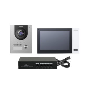 Kit videointerfon IP Dahua KTP01-S2(F), 2MP, 1 familie, ingropat, 7 inch, PoE Kit videointerfon IP Dahua KTP01-S2(F), 2MP, 1 familie, ingropat, 7 inch, PoE