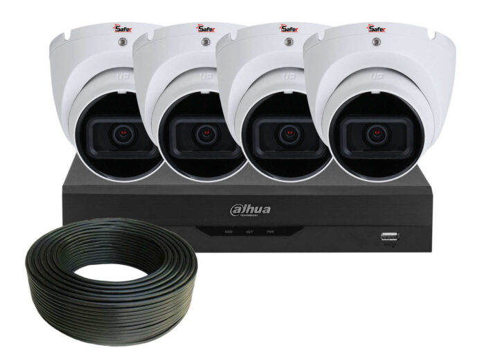 Sistem de supraveghere 4 camere interior Dahua, 2MP, Smart IR 30m, KIT4INT50IRDAH Sistem de supraveghere 4 camere interior Dahua, 2MP, Smart IR 30m, KIT4INT50IRDAH