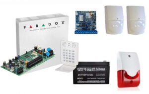Kit alarma Paradox SP5500 cu 2 senzori, sirena de interior si comunicator GSM/GPRS, KITSP52PC Kit alarma Paradox SP5500 cu 2 senzori, sirena de interior si comunicator GSM/GPRS, KITSP52PC