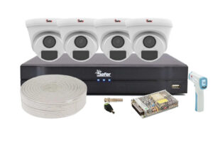 Kit supraveghere video cu accesorii, 4 camere interior 2MP, Safer, KIT5MPINT-SAF-I2 Kit supraveghere video cu accesorii, 4 camere interior 2MP, Safer, KIT5MPINT-SAF-I2
