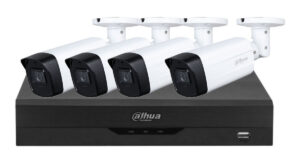 Kit de supraveghere Dahua, 4 camere de exterior 2MP FULL HD, IR 80m, lentila 2.8mm, DVR 4 canale WizSense, DHI-4X1200THI8 Kit de supraveghere Dahua, 4 camere de exterior 2MP FULL HD, IR 80m, lentila 2.8mm, DVR 4 canale WizSense, DHI-4X1200THI8