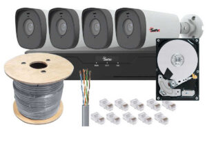 Kit de supraveghere IP complet, 4 camere exterior 2MP, IR 80 metri si NVR 8 canale KITIP-4X-2MP480ACC-A Kit de supraveghere IP complet, 4 camere exterior 2MP, IR 80 metri si NVR 8 canale KITIP-4X-2MP480ACC-A
