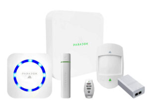 Sistem alarma wireless de interior Paradox KIT M1, 100 zone, 868MHz, centrala hibrida, detector PIR, contact magnetic, sonerie, injector, telecomanda Sistem alarma wireless de interior Paradox KIT M1, 100 zone, 868MHz, centrala hibrida, detector PIR, contact magnetic, sonerie, injector, telecomanda