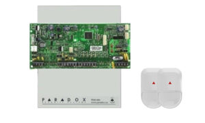 Kit sistem de alarma Paradox Kit Sp4000+2Nv5, 8 zone, extensibil pana la 32 zone, 2 partitii, 2x detector miscare Kit sistem de alarma Paradox Kit Sp4000+2Nv5, 8 zone, extensibil pana la 32 zone, 2 partitii, 2x detector miscare