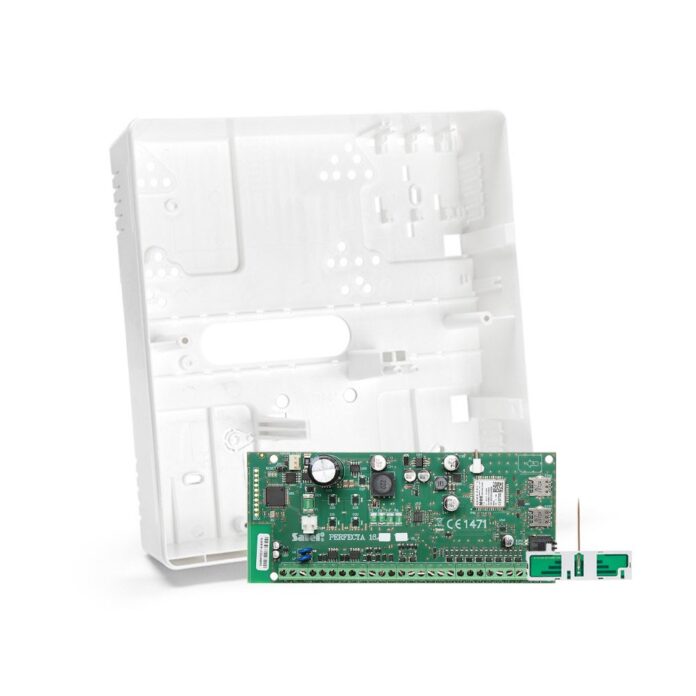 Kit sistem alarma antiefractie Satel PERFECTA 16 SET-A, 2 partitii, 8 zone, 12 iesiri, GSM/GPRS, dual nano SIM Kit sistem alarma antiefractie Satel PERFECTA 16 SET-A, 2 partitii, 8 zone, 12 iesiri, GSM/GPRS, dual nano SIM