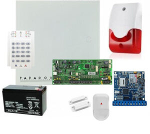 Kit sistem alarma Paradox Sp5500 cu comunicator GSM/GPRS, KIT5500PCS250 Kit sistem alarma Paradox Sp5500 cu comunicator GSM/GPRS, KIT5500PCS250