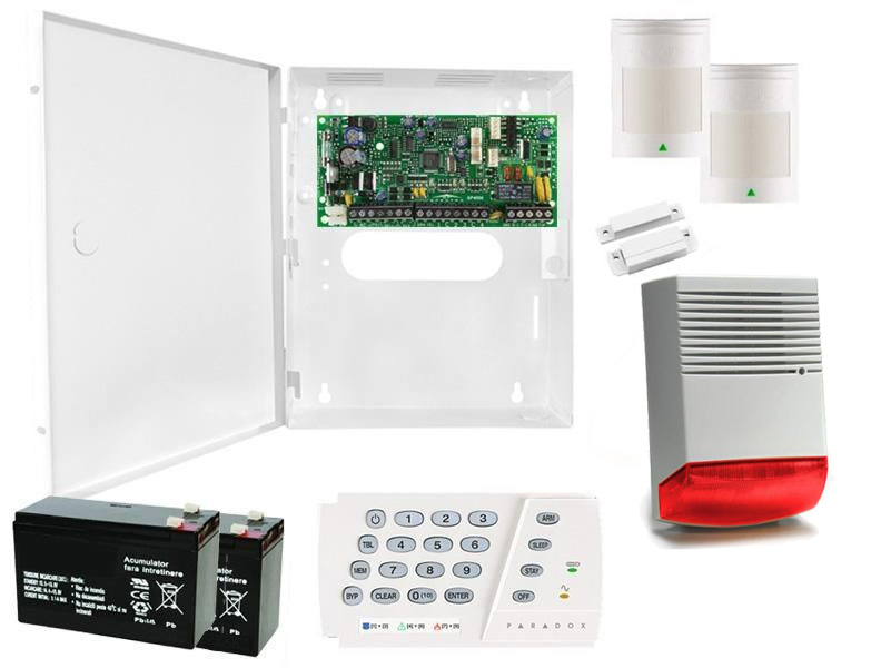 Sistem de alarma Paradox 3 zone cu sirena de exterior KIT SP4000 EXT Sistem de alarma Paradox 3 zone cu sirena de exterior KIT SP4000 EXT