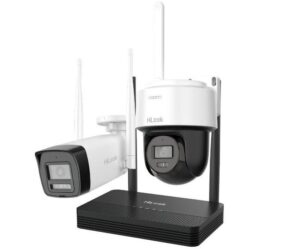 Kit supraveghere IP Wireless Hikvision HiLook IKS-2044BPH-PH/W, 1x camera dome, 1x camera bullet, 4MP, Audio, NVR 4 canale Kit supraveghere IP Wireless Hikvision HiLook IKS-2044BPH-PH/W, 1x camera dome, 1x camera bullet, 4MP, Audio, NVR 4 canale
