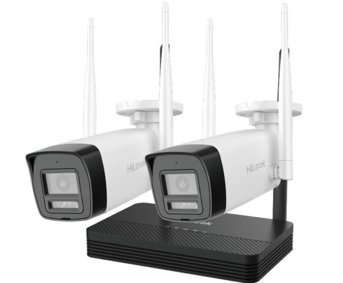 Kit supraveghere IP wireless HiLook EasyLink IKS-2044BH-PH/W, 2 camere bullet, 4MP, IR 30m, Audio, slot microSD, NVR 4 canale, 20Mbps Kit supraveghere IP wireless HiLook EasyLink IKS-2044BH-PH/W, 2 camere bullet, 4MP, IR 30m, Audio, slot microSD, NVR 4 canale, 20Mbps