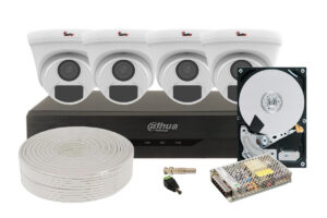 Kit de supraveghere pentru interior, 4 camere Dome, Starlight, DVR 4 canale, functii AI, Hard disk 2 TB, Accesorii incluse, KITINT-4X-5MP28I20-ACC-HDD Kit de supraveghere pentru interior, 4 camere Dome, Starlight, DVR 4 canale, functii AI, Hard disk 2 TB, Accesorii incluse, KITINT-4X-5MP28I20-ACC-HDD